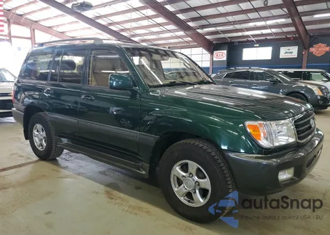 2001 Toyota Land Cruiser z USA, uszkodzony, nr VIN JTEHT05J612016717